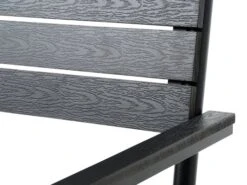 Chaise Empilable PADHOLM Noir -Intérieur Chic 199230