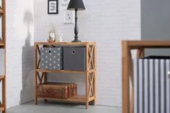 Royal Oak Etagère JANNERUP Large 3 Tablettes Chêne -Intérieur Chic 200030