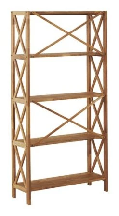 Royal Oak Etagère JANNERUP Large 5 Tablettes Chêne -Intérieur Chic 200169