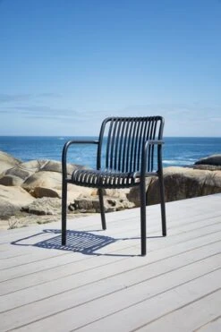 Chaise Empilable NABBEN Noir -Intérieur Chic 201316