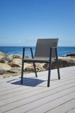 Chaise Empilable DOVERODDE Gris -Intérieur Chic 201317