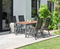 Chaise Inclinable LIMHAMN Gris -Intérieur Chic 201525