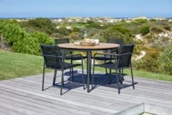 Table TAGEHOLM L120xL120/170 Naturel -Intérieur Chic 201580