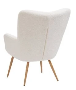 Fauteuil HUNDESTED Blanc Cassé -Intérieur Chic 201614