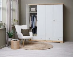 Tapis SANDELTRE Ø180 Naturel/beige -Intérieur Chic 201629