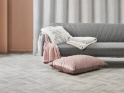 Plaid HAGTORN 140x200 Polaire Beige -Intérieur Chic 201956