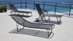 Bain De Soleil HALDEN L60xL189 Noir -Intérieur Chic 202108