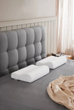 Oreiller WELLPUR KVINA Blanc 30x50x10/7 -Intérieur Chic 202754