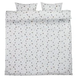 Parure De Lit JULIA 240x220 Blanc