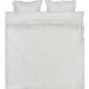 Parure De Lit ELMA Coton Lavé 240x220 Blanc