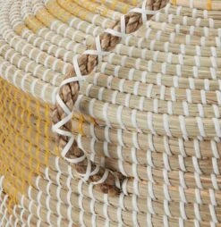 Boîte De Rangement HEDVIG Ø43xH61cm A/couvercle -Intérieur Chic 204680