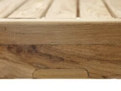 Table De Jardin EBBESKOV L90xL196 Teck -Intérieur Chic 205005