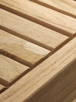 Table De Jardin EBBESKOV L90xL196 Teck -Intérieur Chic 205007