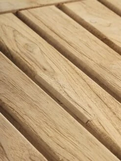 Table De Jardin EBBESKOV L90xL196 Teck -Intérieur Chic 205008