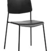 Chaise STABY Empilable Noir