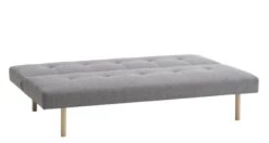 Canapé Convertible HOLSTED Tissu Gris -Intérieur Chic 212237