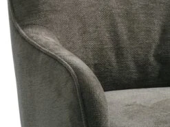 Fauteuil BREDAL Tissu Vert Olive/coloris Chêne -Intérieur Chic 212329