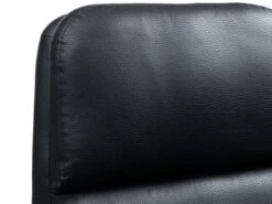 Fauteuil A/repose-pieds TANKEDAL Noir -Intérieur Chic 212355