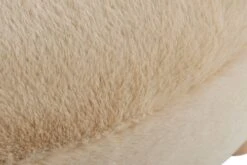 Pouf RAMSDAL Ø70 Beige/coloris Chêne -Intérieur Chic 212549