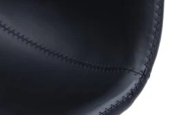 Chaise De Bar BROAGER Noir/chrome -Intérieur Chic 213382