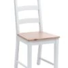 Chaise VISLINGE Naturel/blanc