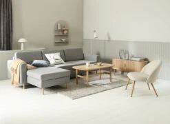 Étagère Murale ALKEN 3 Tablettes Gris Chaud -Intérieur Chic 213751 3