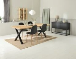 Miroir STUDSTRUP 80x180 Noir -Intérieur Chic 213760 1