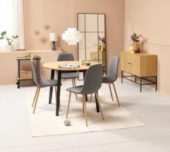 Buffet HEMDRUP 2 Portes Chêne -Intérieur Chic 214359 1