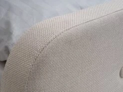 Cadre De Lit KONGSBERG 140x200 Tissu Beige -Intérieur Chic 214393