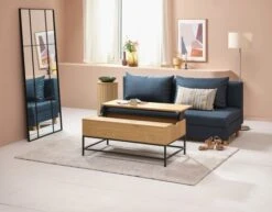 Piédestal SPODSBJERG Ø35 Coloris Chêne -Intérieur Chic 214541 2