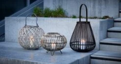 Lanterne LAPPSANGER Ø38xH32 Naturel -Intérieur Chic 214763