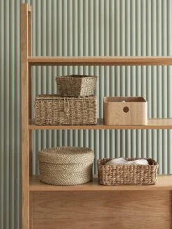 Boîte De Rangement LAU L32xL20xH14cm A/couvercle -Intérieur Chic 214872 1