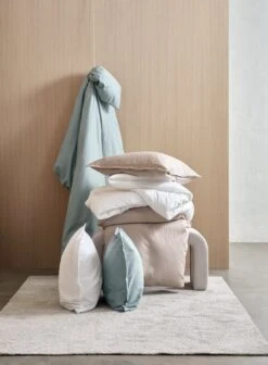 Parure De Lit Satin INGEBORG 240x220 Blanc -Intérieur Chic 220800