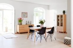 Chaise KLARUP Noir/noir -Intérieur Chic 60548