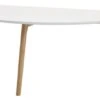 Royal Oak Table Basse LEJRE 60x120 Blanc/chêne