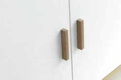 Buffet GAMMELGAB Chêne/blanc -Intérieur Chic 73574