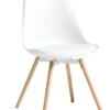 Royal Oak Chaise KASTRUP Blanc/chêne
