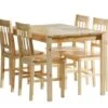 TYLSTRUP L118 Table Pin + 4 TYLSTRUP Chaises Pin