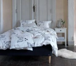 Parure De Lit Satin SIGNE 240x220 Brun -Intérieur Chic 86004