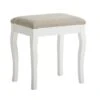 Tabouret MALLING Blanc/beige