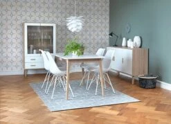 Buffet GAMMELGAB Chêne/blanc -Intérieur Chic 87278