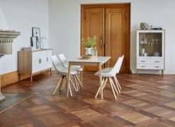 Buffet GAMMELGAB Chêne/blanc -Intérieur Chic 87279