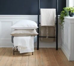 Parure De Lit Lin LINEA 240x220 Naturel -Intérieur Chic 97433