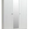 Armoire MARKSKEL 162x210 Blanc/coloris Chêne